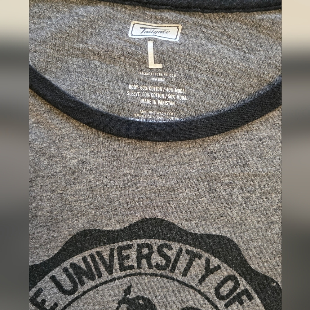 Iowa Raglan Baseball Tailgate Unisex Large - Picture 3 of 5